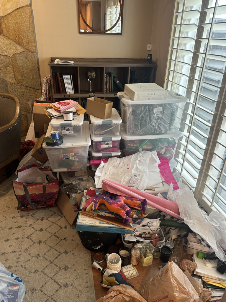 Before and after transformation by Utah professional organizers—maximize space and simplify packing for your upcoming move.